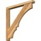 Ekena Millwork Balboa Block Rough Sawn Bracket w/ Offset Brace, Western Red Cedar, 4"W x 34"D x 34"H BKT0402X34X34BOA05RWR - alternate 1